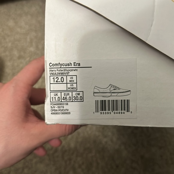 VANS Era ComfyCush x Harry Potter Newspaper 2019. New in Box - Picture 7 of 7